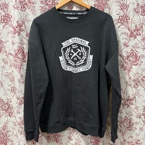 Dixxon Flannel Co Black Graphic Crewneck Sweatshirt Men’s 2X